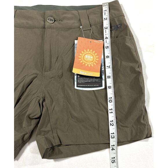 Outdoor Research Ferrosi Women’s Shorts Size 6 Mushroom UPF 50+ Hiking NWT - Picture 2 of 9